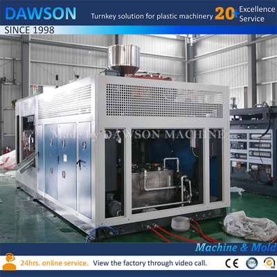 Mudah Dioperasikan Mesin Cetakan Blow Extrusion 2L 3L Pengolahan Botol Deterjen Laundry