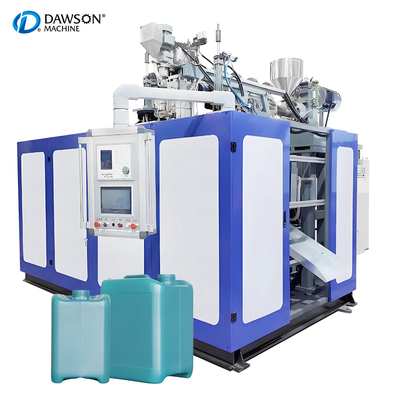 Full Automatic HDPE 5L 10L Double Station Double Die Head Jerry Can Extrusion Blow Molding Machine Mesin cetakan udara
