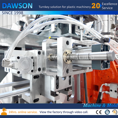 5 Liter Extrusion Blow Molding Machine Untuk Botol Kimia Plastik PE HDPE