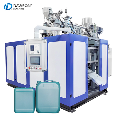 Mesin cetak ledakan ekstrusi plastik berkapasitas tinggi HDPE 5L Jerrycan