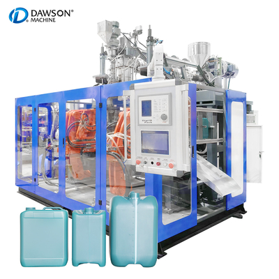 5L 10L HDPE Plastik Botol Blow Molding Mesin Jerrycan Extrusion Blow Molding Mesin