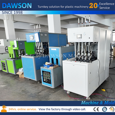 Semi Otomatis Botol PET Kaleng Molding Blow Molding Mesin Membuat