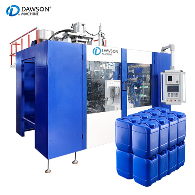 High Speed Plastic 20L Single Station Single Die Head Blowing Machine untuk membuat jerrycan plastik
