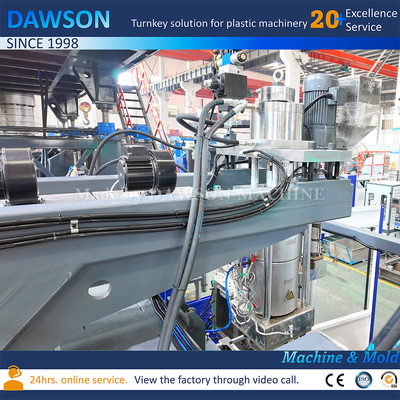Otomatis Ekstrusi Blow Molding Machine 15L 20L Drum Kimia Jerry Can Blowing Membuat Mesin