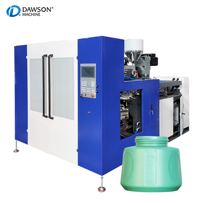 1400ml Besar Leher Kaleng HDPE Extrusion Blow Molding Mesin