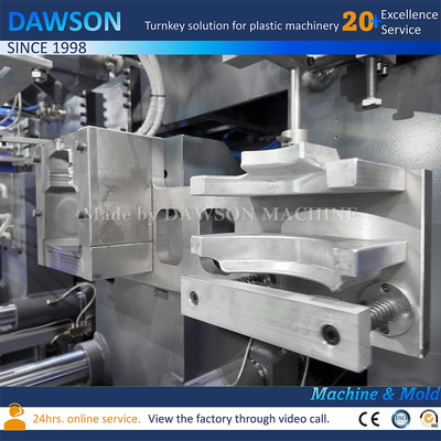 HDPE Extrusion Blow Moulding Machine Untuk Lebar leher Medical Chemical Paket Plastik 1400ml Botol