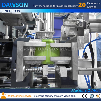 1400ml Wide Mouth Jar HDPE Extrusion Blow Molding Machine
