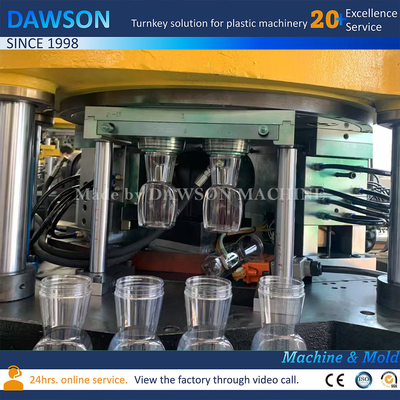Otomatis Plastik Botol Kosmetik Membuat Mesin Stretch Blow Moulding Machine