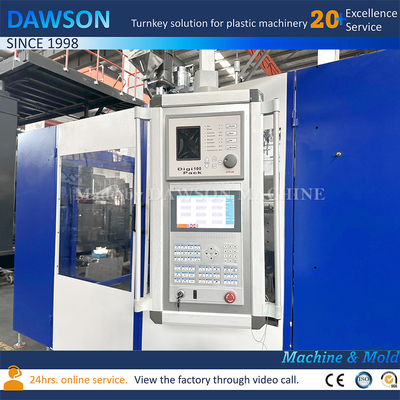Single Station 20L 23L 25L HDPE Jerry Can Extrusion Blow Molding Machine Mesin cetakan