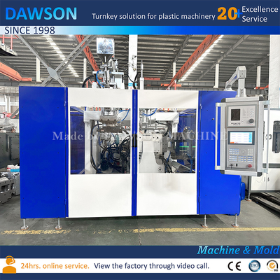 Single Station 20L 23L 25L HDPE Jerry Can Extrusion Blow Molding Machine Mesin cetakan