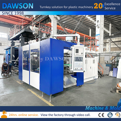 Single Station 20L 23L 25L HDPE Jerry Can Extrusion Blow Molding Machine Mesin cetakan