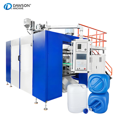 Disesuaikan Otomatis 15L 20L 25L HDPE Jerry Can Blow Molding Machine Plastik Container Canister Membuat Mesin