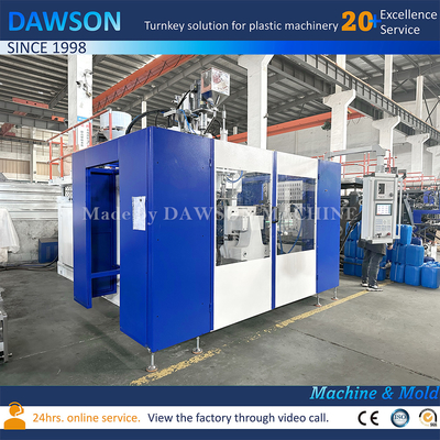 Disesuaikan Otomatis 15L 20L 25L HDPE Jerry Can Blow Molding Machine Plastik Container Canister Membuat Mesin