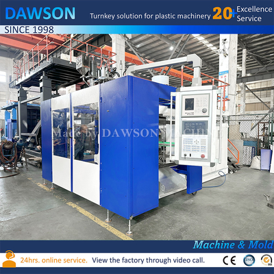 Disesuaikan Otomatis 15L 20L 25L HDPE Jerry Can Blow Molding Machine Plastik Container Canister Membuat Mesin