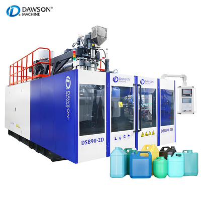 Kecepatan tinggi 2L 3L Jerrycan Blow Molding Machine Bottle Making Extrusion Plastic Blowing Moulding Machine