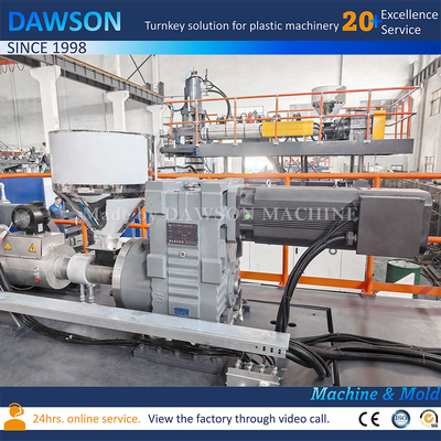Kecepatan tinggi 2L 3L Jerrycan Blow Molding Machine Bottle Making Extrusion Plastic Blowing Moulding Machine