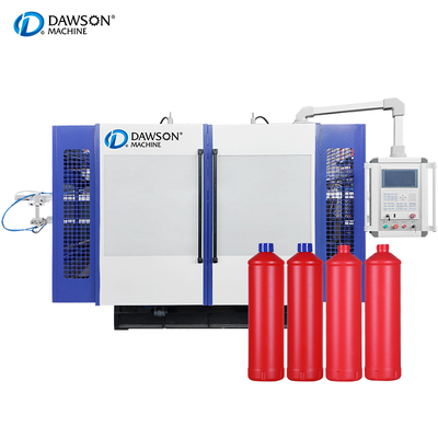Mesin Cetak Tiup Ekstrusi Botol Deterjen Pakaian dengan Motor Asinkron Tiga Fase dan Volume Maksimal 200ml / 500ml