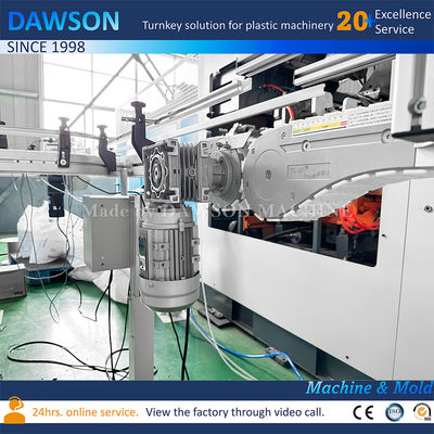 High Speed HDPE Laundry Detergent Double Station Bottle Extrusion Blow Machine Mesin untuk mengepul botol dengan kecepatan tinggi