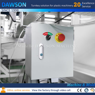 Mesin Cetak Tiup Ekstrusi Botol Pembersih Kimia Harian Deterjen Laundry Kepala Ganda Ganda Otomatis