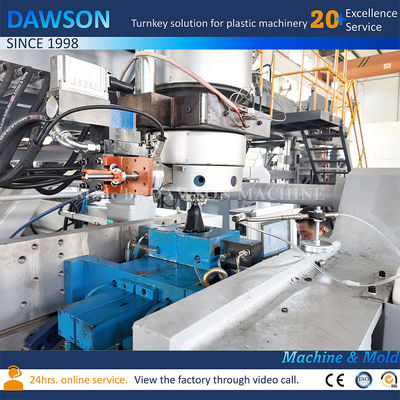 PE PP ABS PA TPV Auto Spare Parts Aksesoris Mobil Membuat Mesin Air Intake Hose 3D Blow Molding Machine