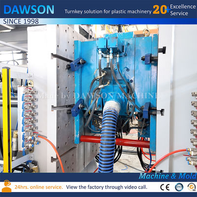 TEEE/PE/PP/TPV Car Air Intake Hose Duct Pipe Line Produksi Mesin Pembuatan Plastik dengan Servo Motor