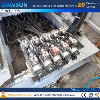 TEEE/PE/PP/TPV Car Air Intake Hose Duct Pipe Line Produksi Mesin Pembuatan Plastik dengan Servo Motor