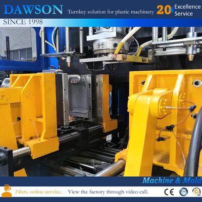 Mesin Blow Molding Proses Plastik HDPE PP untuk Pembuatan Jerigen 5 Liter Botol Oli Mesin Kontainer Kimia
