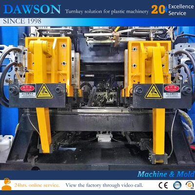 Mesin Blow Molding Proses Plastik HDPE PP untuk Pembuatan Jerigen 5 Liter Botol Oli Mesin Kontainer Kimia