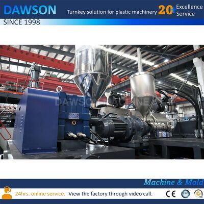 Pelanggan Spesifikasi Tegangan 4L 5L PP HDPE Deterjen Minyak Botol Susu Barel Drum Molding Extrusion Blow Moulding Machine