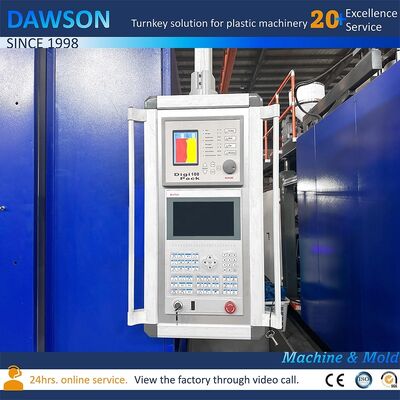 Screw LD Ratio 24 11kw Oil Pump Motor Power HDPE Jerry Can Bottle Blowing Machine 10 15 20 25 30L Extrusion Blow Molding Machine