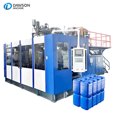 138kw Screw Heating Power 5L 10L Jerry Can HDPE Blow Molding Double Station Extrusion Blowing Molding Machine Cetakan Pembukaan Stroke 250600mm