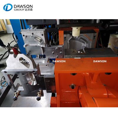 Konsumsi air 80 LMIN Mesin Cetakan Blow Extrusion Mold Plate Ukuran 320 MM Ideal untuk pembuatan botol minyak 0-5L