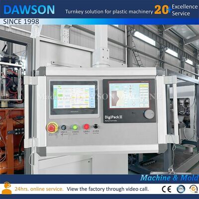 Nomor kepala cetakan 1 2 3 4 Plastik 5L 10L Liter Jerigen Cairan Botol Pestisida Mesin Pembuat Cetakan Tiup Ukuran pelat cetakan 490