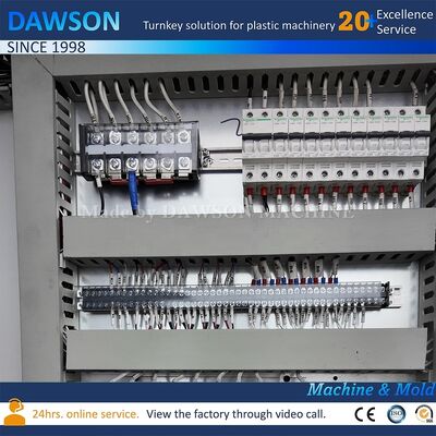 Automatic Blow Moulding Machine with 8kw Die Head Heating Power for 1L-5L Chemical Resistant HDPE Wide Mouth Jars