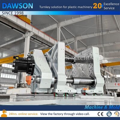 Mudah Dioperasikan HDPE Toilet Seat Extrusion Blow Molding Machine dengan 30 kW Extruder Motor Power