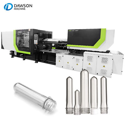 Mesin Cetakan Injeksi Preform PET Otomatis dengan Jarak Antara Tie Bar 680 mm dan Diameter Lubang 160 mm untuk Produktivitas Tinggi