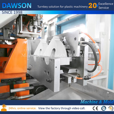 Mesin Cetak Ledakan Ekstrusi Full Electric Double Station HDPE 3L 5L Jerrycan