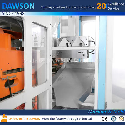 Mesin Cetak Ledakan Ekstrusi Full Electric Double Station HDPE 3L 5L Jerrycan