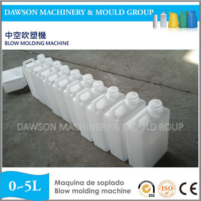 HDPE 2L 5L Oil Barrel Auto Deflashing Jerry Can Botol Air Membuat Extrusion Blow Molding Machine