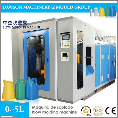 HDPE 2L 5L Oil Barrel Auto Deflashing Jerry Can Botol Air Membuat Extrusion Blow Molding Machine