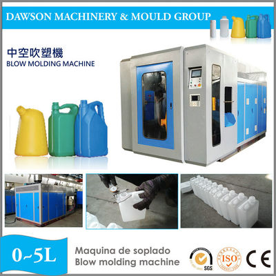 HDPE 2L 5L Oil Barrel Auto Deflashing Jerry Can Botol Air Membuat Extrusion Blow Molding Machine